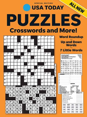 cover image of USA Today Puzzles, Crosswords and More! 2025